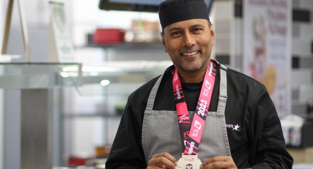 Nescot Head Chef runs London Marathon after being inspired by students