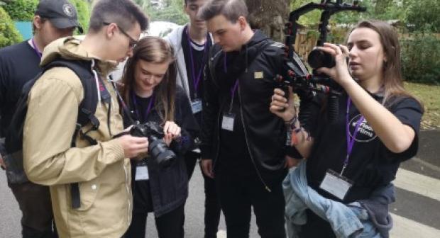Media students make films to help children's charity