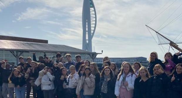 Travel and Tourism students enjoy trip to Portsmouth