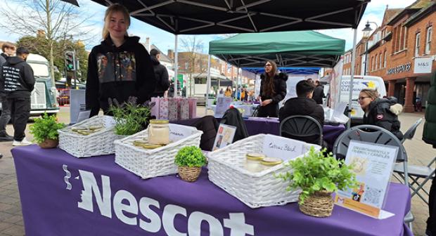 Business students showcase their enterprise skills at local markets