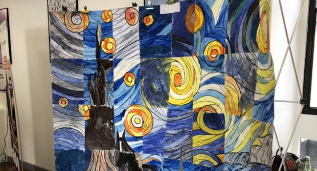 Foundation Learning students hold art exhibition