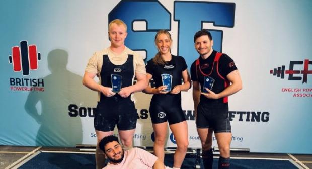 Nescot student wins powerlifting competition