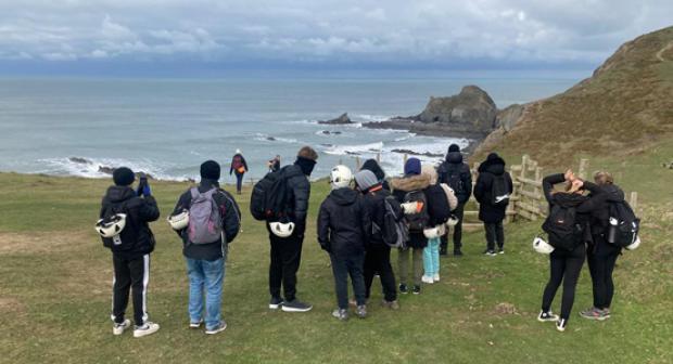 Nescot students enjoy week-long trip to adventure centre