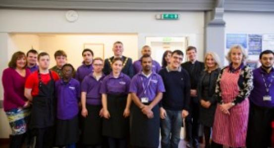 St Mary's Church cafe team celebrate 10 years of success