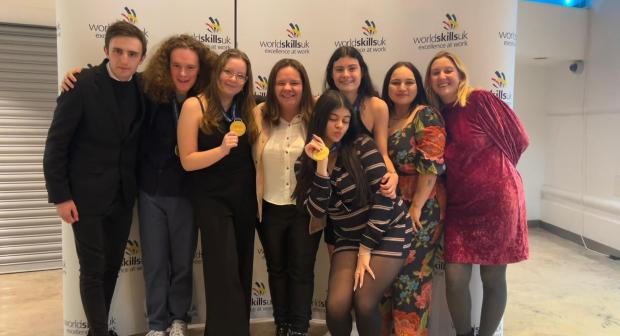 Media students win Gold at Worldskills UK finals